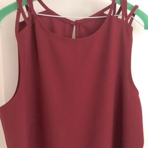 Abercrombie sleeveless blouse